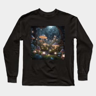 Goblincore Mushroom Magic Long Sleeve T-Shirt